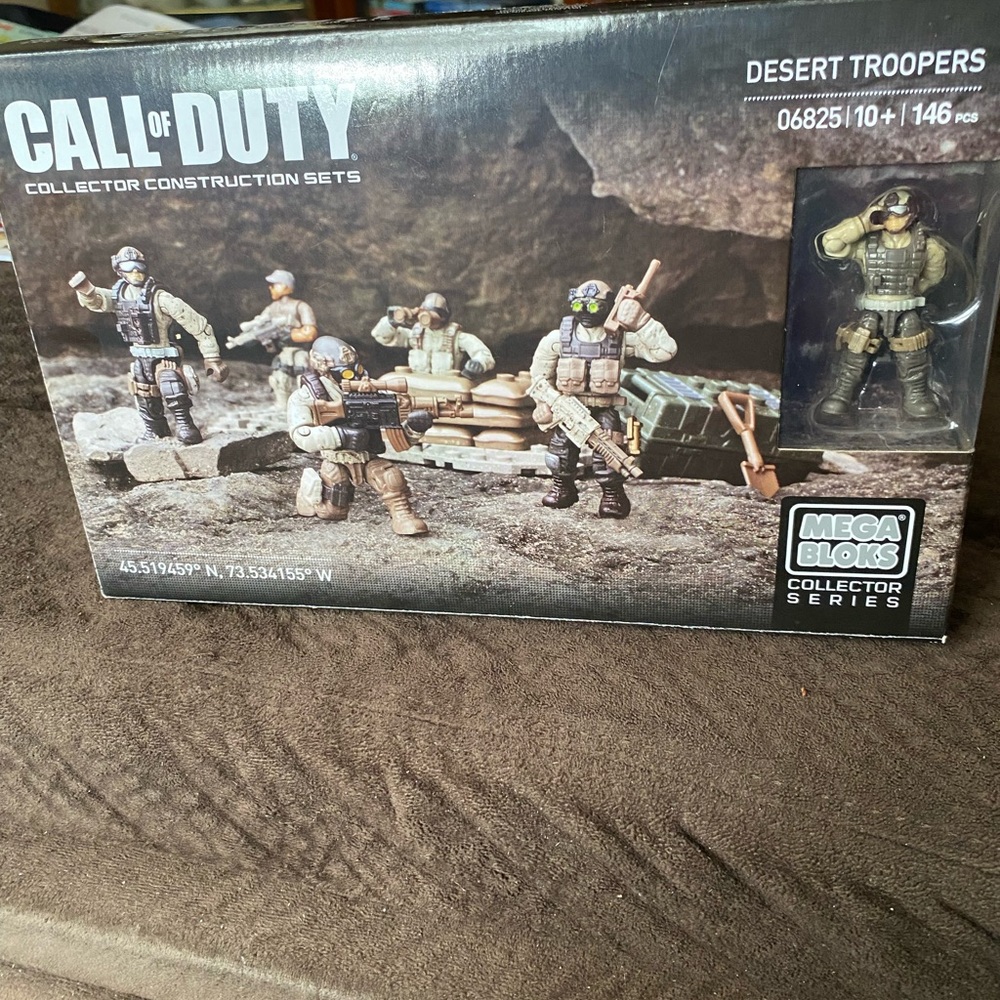 New in box Mega Bloks Call of Duty